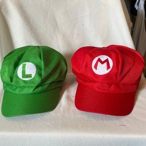Mario And Luigi Hats  super mario brothers